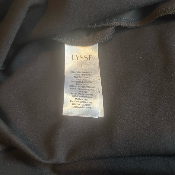 Black Knee-length A-Line Skirt for Work size L - Picture 4 of 6